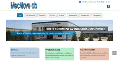 Desktop Screenshot of mecmove.se