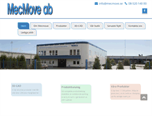 Tablet Screenshot of mecmove.se